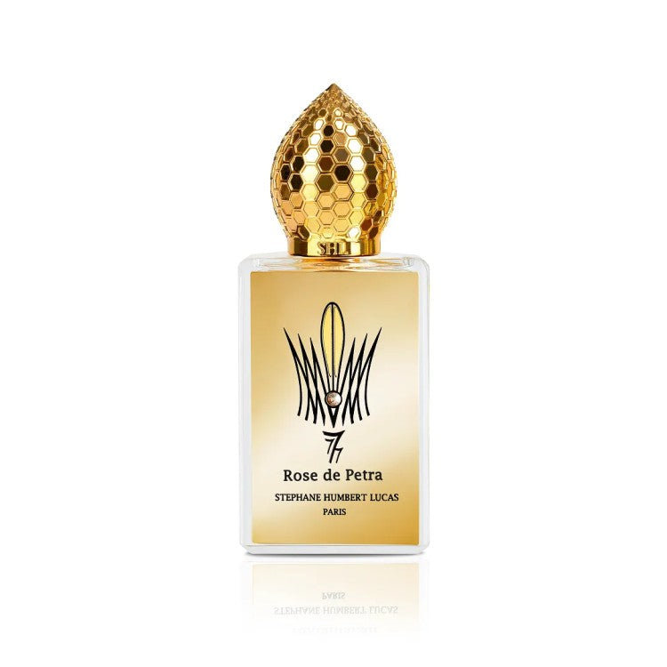 Stephane Humbert Lucas Rose de Petra Eau De Parfum 50ML luxury rose niche perfume with saffron, amber and oud available in Doha Qatar