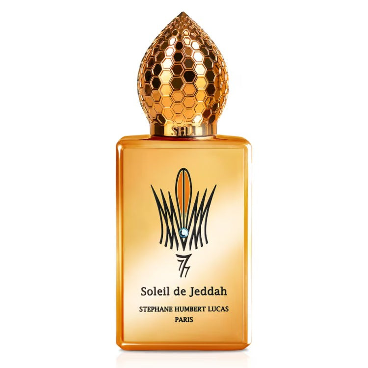 Stephane Humbert Lucas Soleil de Jeddah Mango Kiss Eau De Parfum 50ML luxury tropical fruity niche perfume with mango and vanilla available online in Doha Qatar at Fantasy Centre