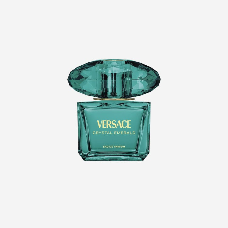 Versace Crystal Emerald Eau De Parfum 90ML luxury floral woody perfume for women available online in Doha Qatar at Fantasy Centre