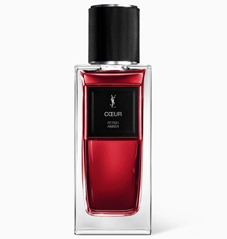 YSL CŒUR Fetish Amber Eau De Parfum 125ML luxury amber fragrance with cardamom, iris, lavender and musk in Doha Qatar